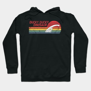 Parasaurolophus Ducky Ducky Dinosaur Hoodie